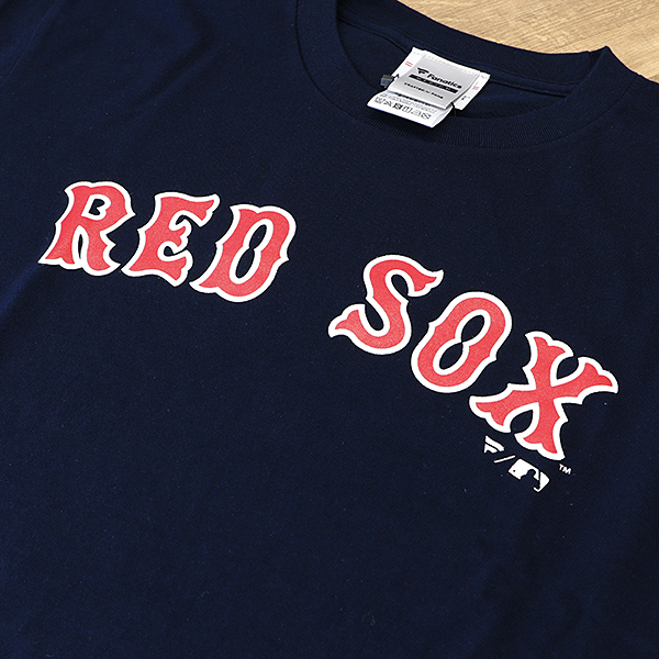 MLB JERSEYLOGO Tシャツ ボストン・レッドソックス ネイビー(S nocolor