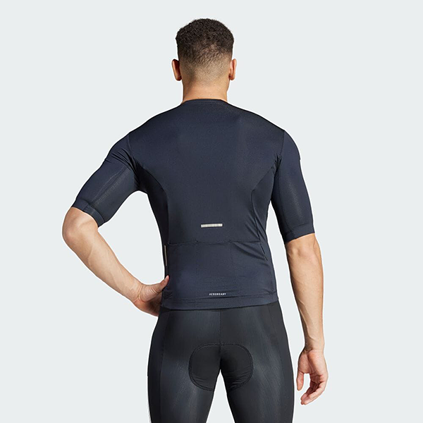 アディダス テンポ スリーストライプス サイクリングジャージー(S