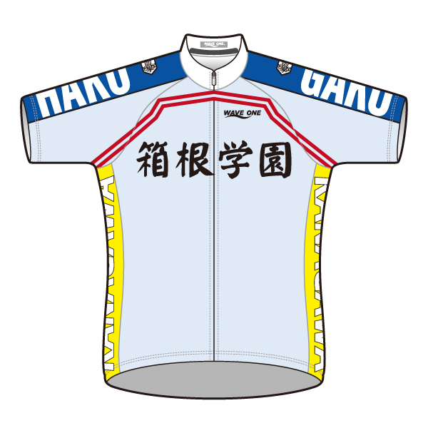 弱虫ペダル 箱根学園ver. 半袖サイクルジャージ(XS 青): サイクル