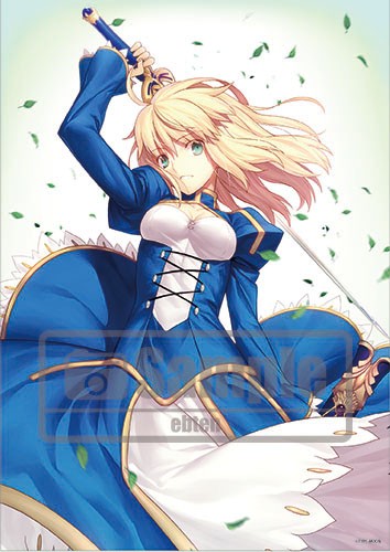 Fate/stay night」武内崇イラスト B2タペストリー(セイバー): その他