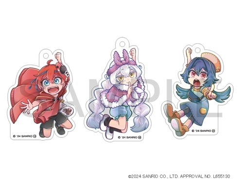 まいまいまいごえん 4」限定版 描き下ろしアクリルキーホルダー3個