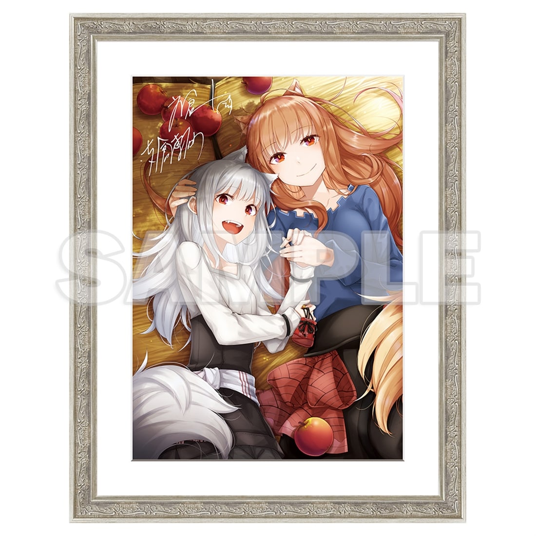 学園アリス 漫福ガチャA賞 高精細複製原画 キャラファイングラフ