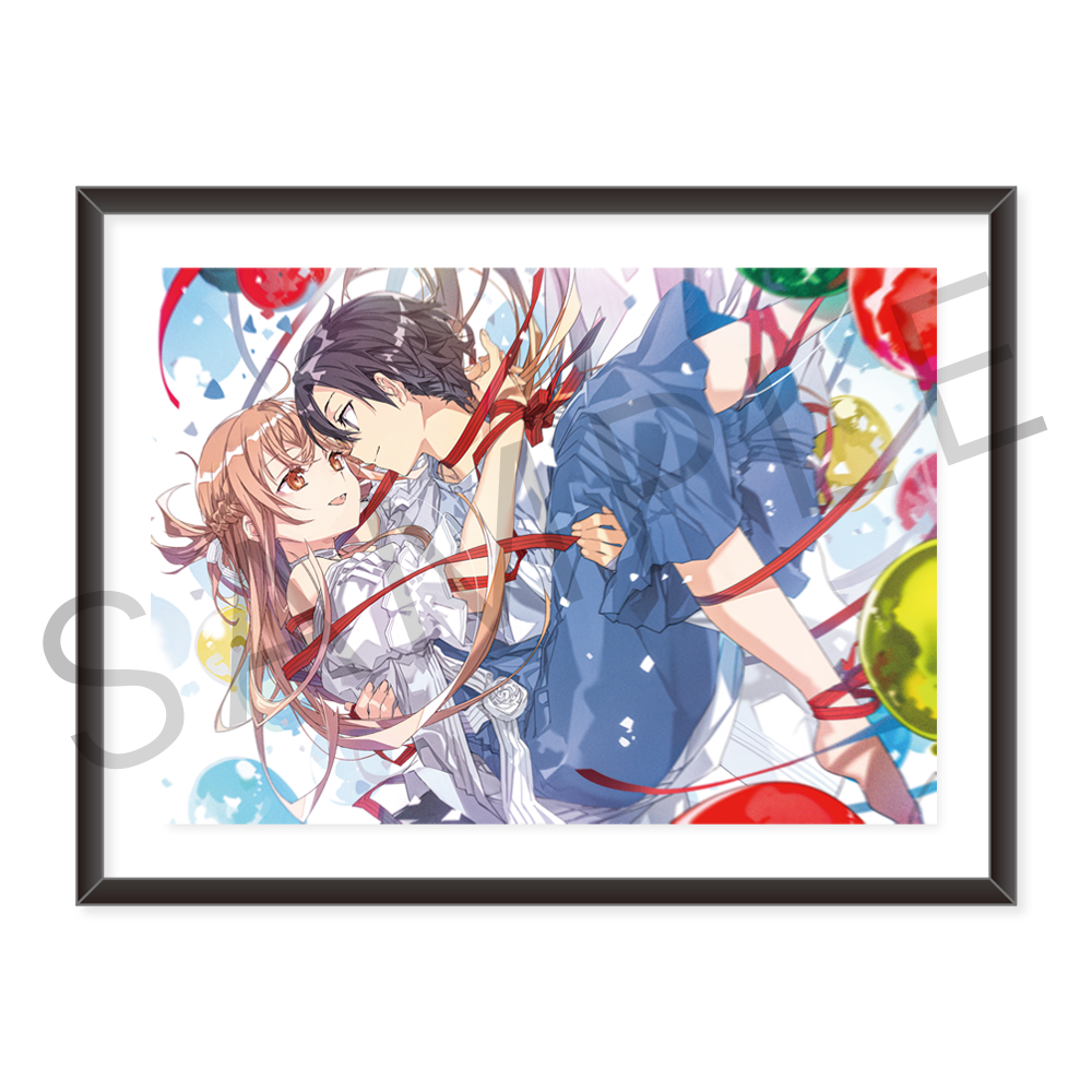 超電撃文庫展 複製原画 ソードアート・オンライン: その他グッズ