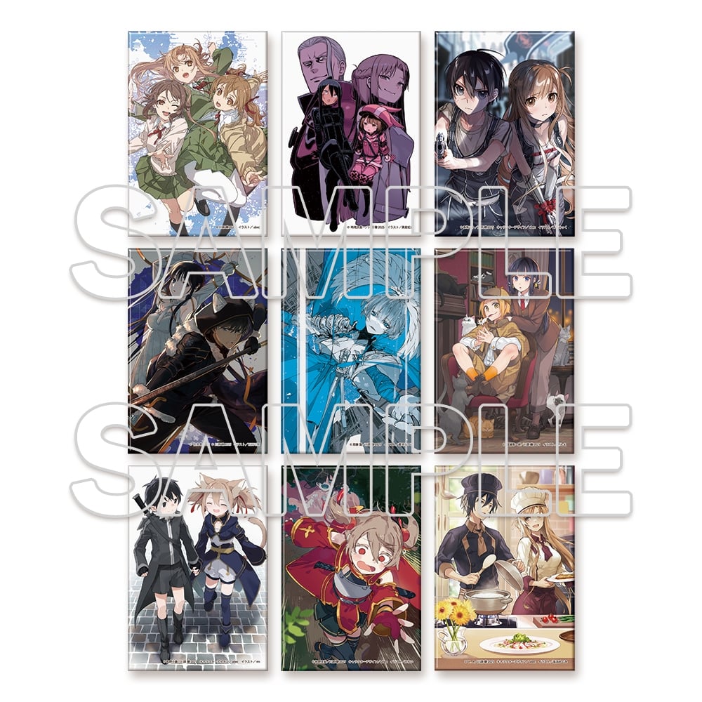 ソードアート・オンライン IF』トレーディングスクエア缶バッジ