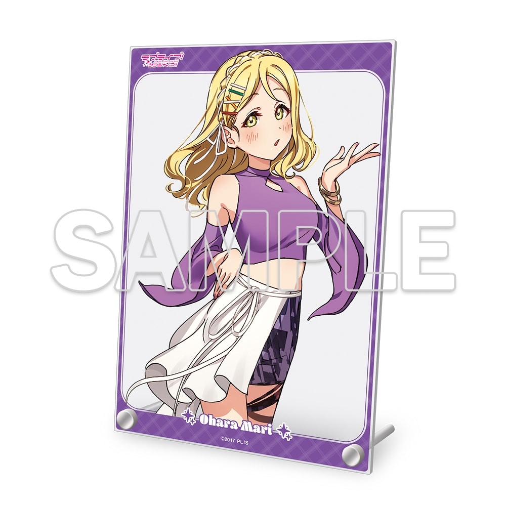 松浦 果南 ラブライブ サンシャイン 色紙 コースター 韓国 Aqours 小原