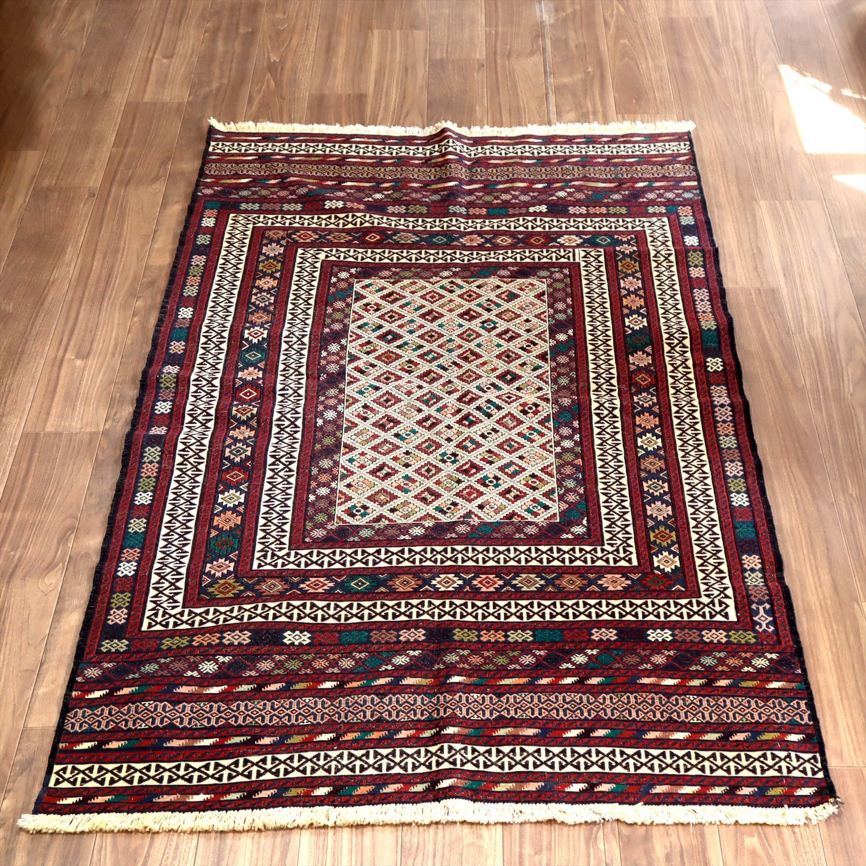 キリムスタイル / ミシュワニ・アフガンキリム/スーパーファイン200×118cm