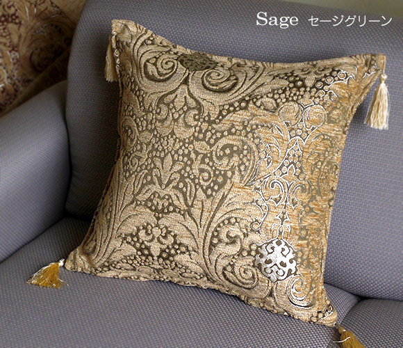 キリムスタイル / トルコデザイン・クッションカバー 43×43cm トプカプ