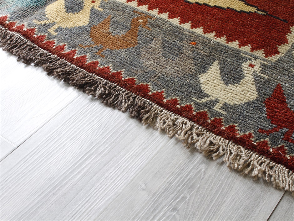 キリムスタイル / オールドエリアラグ / ペルシャ 絨毯 カシュカイ族