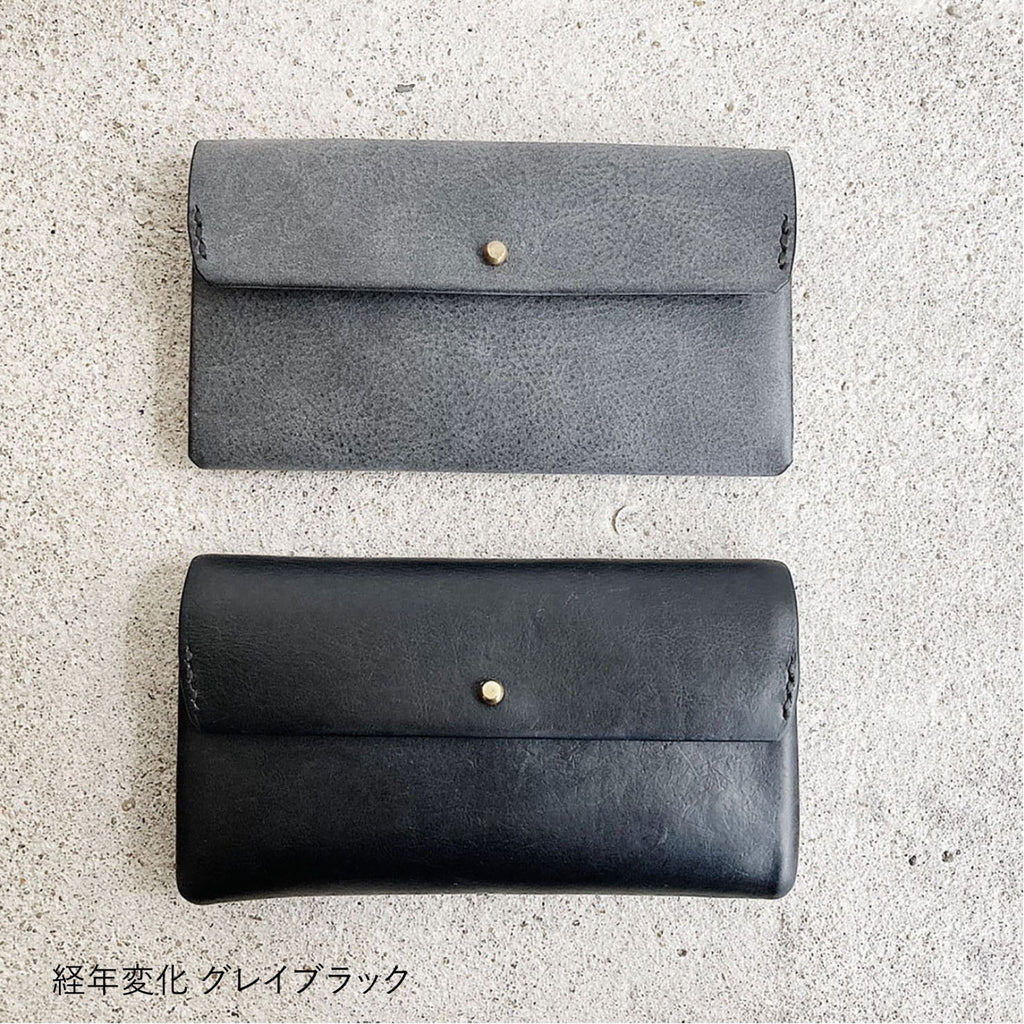 SAFUJI ミニ長財布（ホック）｜手になじむレザー財布 ｜くらすこと公式