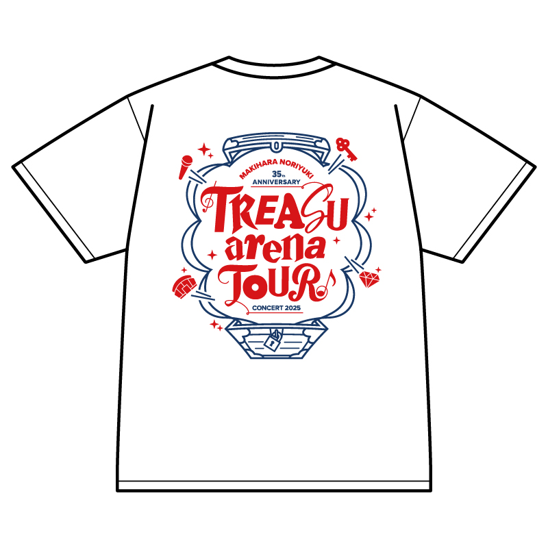 TREASUarenaTOUR Tシャツ M/L/XL | 槇原敬之オンラインストア