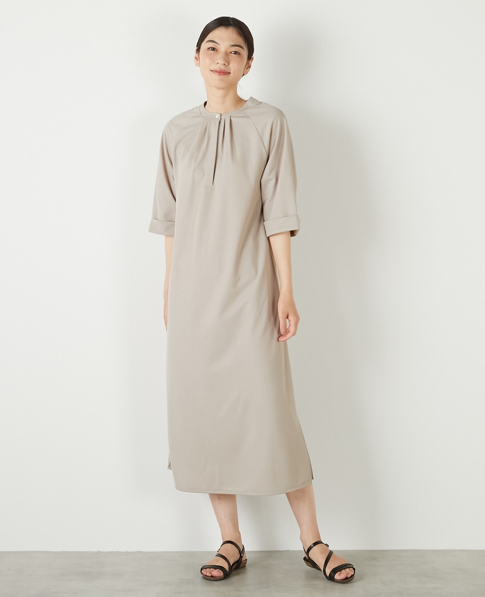 ナノキャラメルベルテッドカットワンピース】｜MELROSE CLAIRE