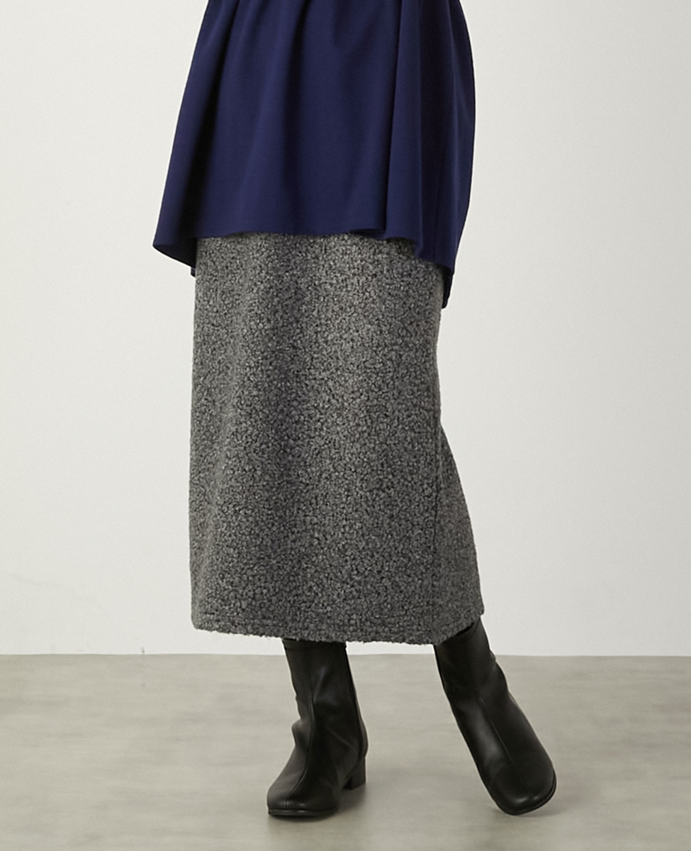 ブークレージャージータイトスカート】｜MELROSE CLAIRE（メルローズ