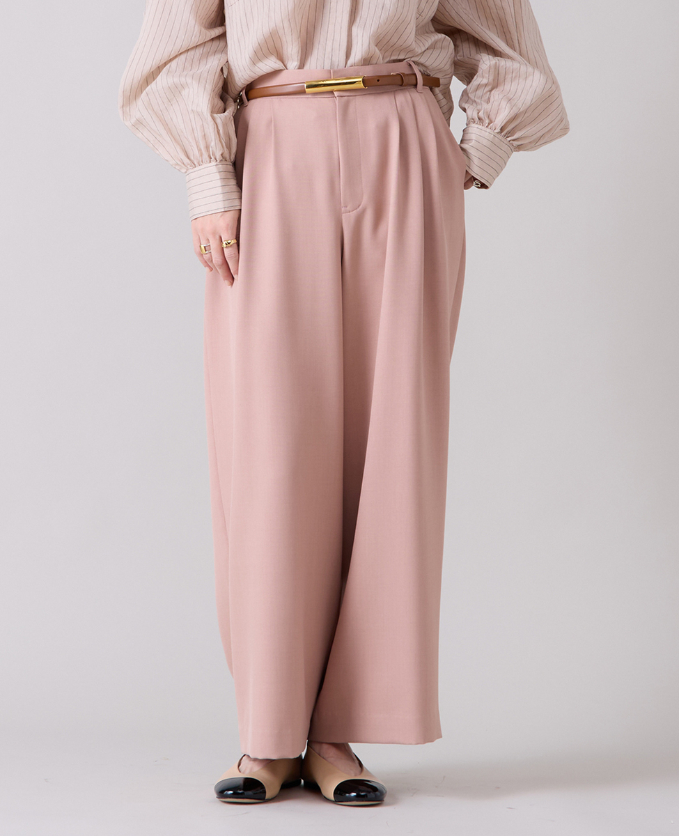 3タックワイドパンツ｜Liesse（リエス）｜商品詳細｜メルローズ公式