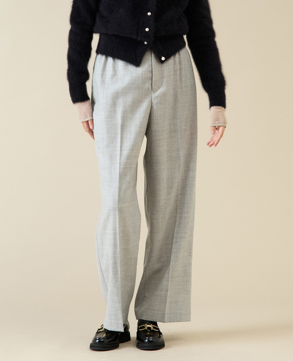 サキソニーイージーパンツ(セットアップ可)｜martinique