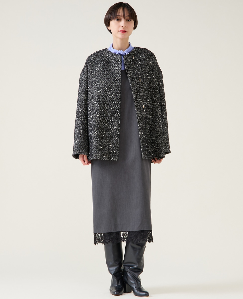 ノーカラーコート｜martinique（マルティニーク）｜商品詳細