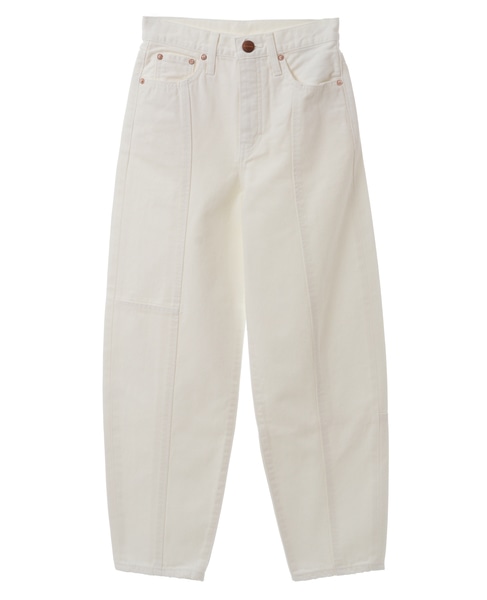 RED CARD】ホワイトデニムパンツ/Fusion｜PLAIN PEOPLE（プレイン