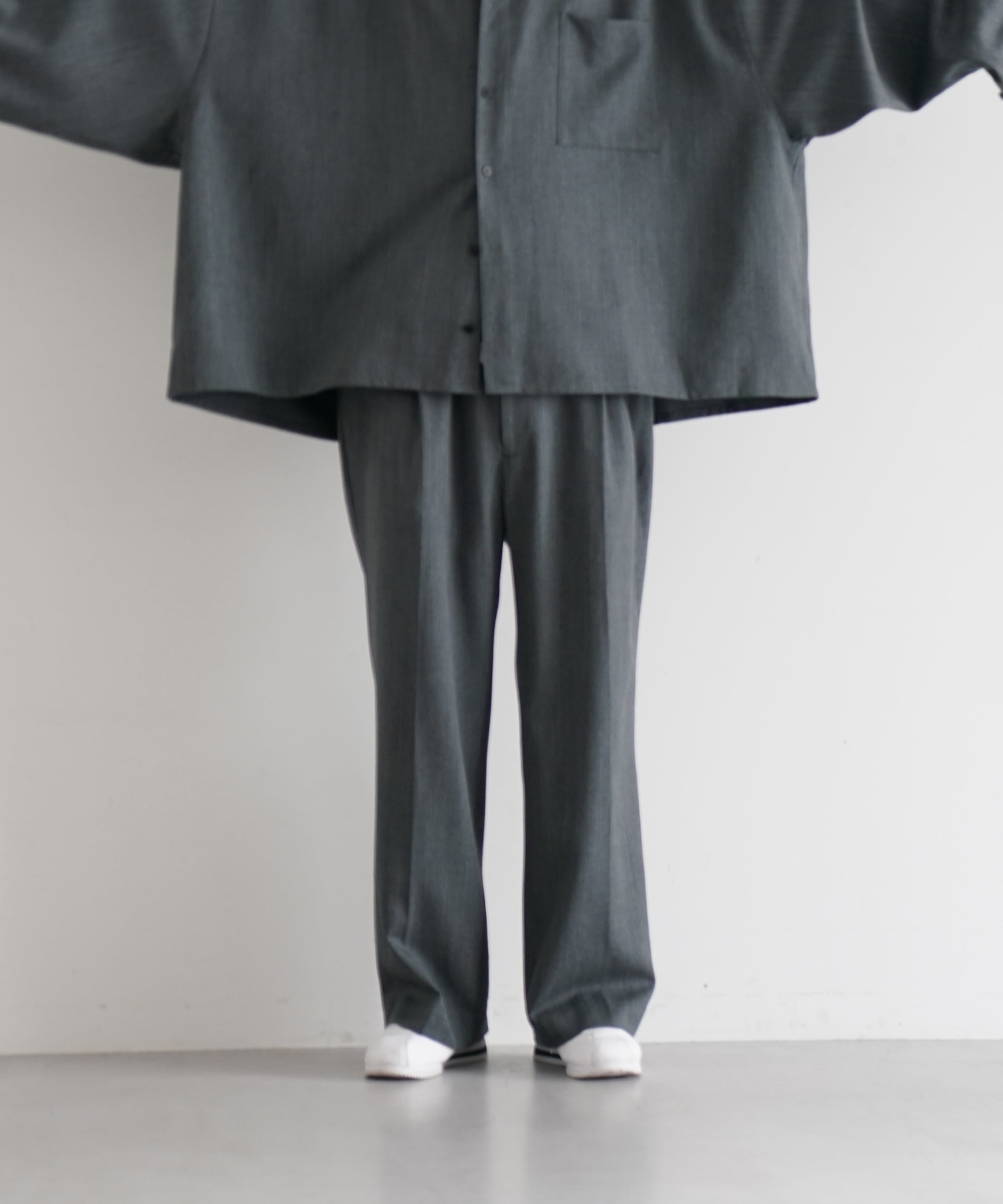 WHOWHAT 【フーワット】【EXCLUSIVE】5x shirt〈short length〉