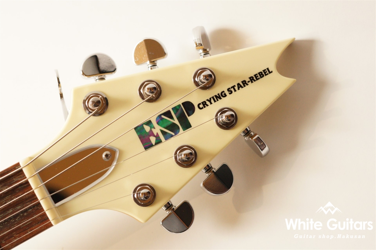 ESP ESP CRYING STAR-REBEL - Pearl White | White Guitars Online Store
