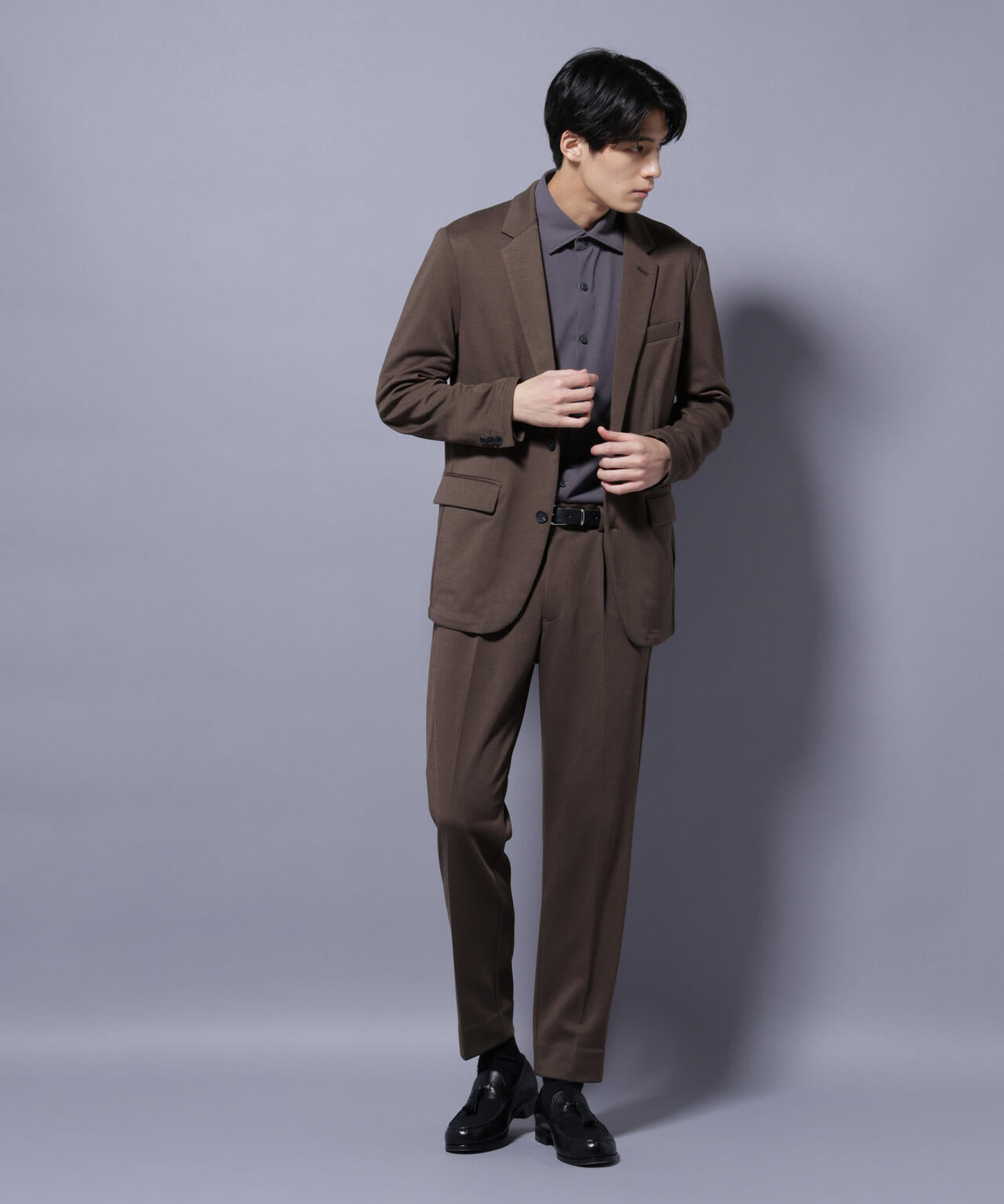 大人気セットアップ】「Damerino」ポンチストレッチセットアップ