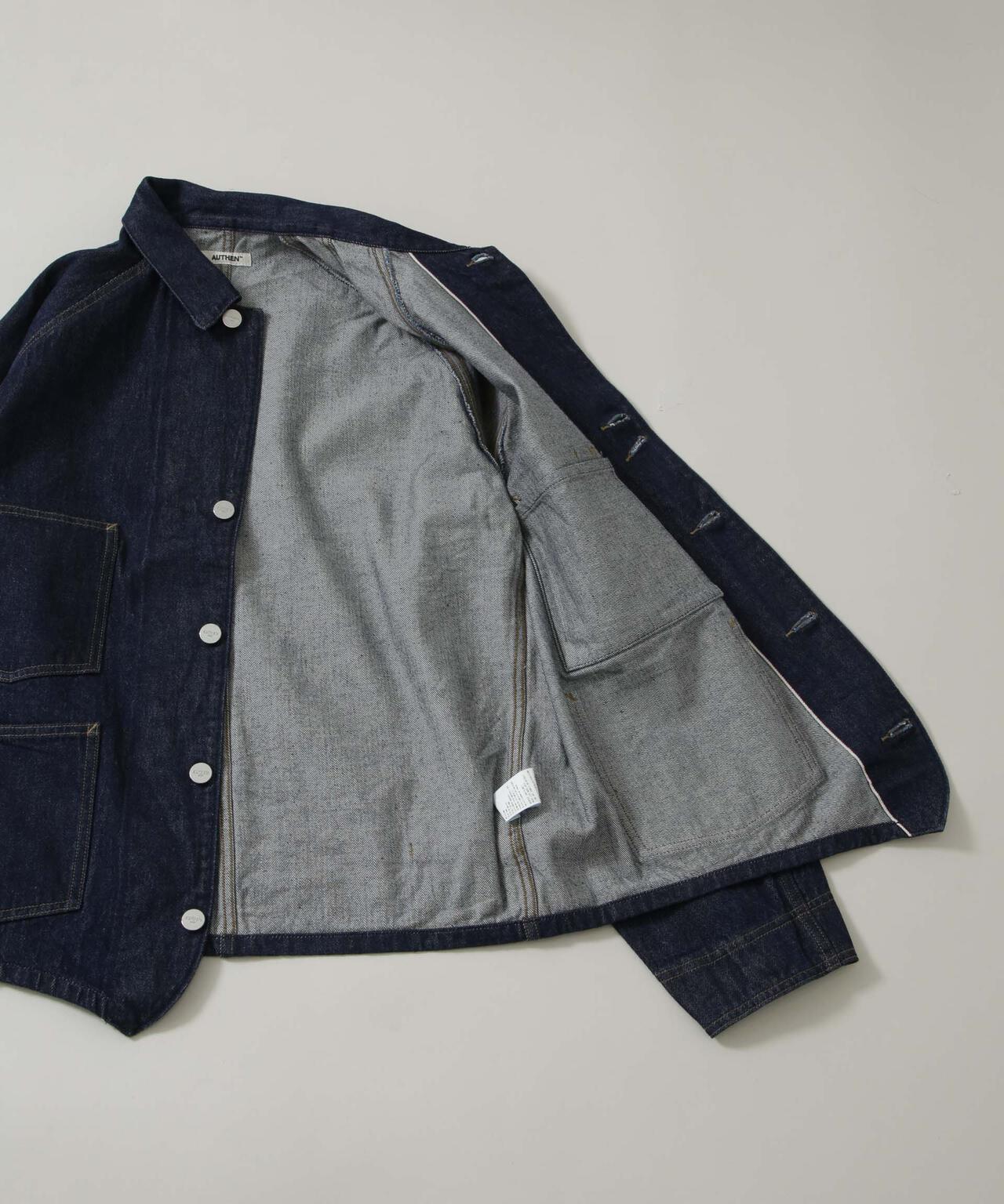 AUTHEN/VINTAGE DENIM ENGINEER JACKET