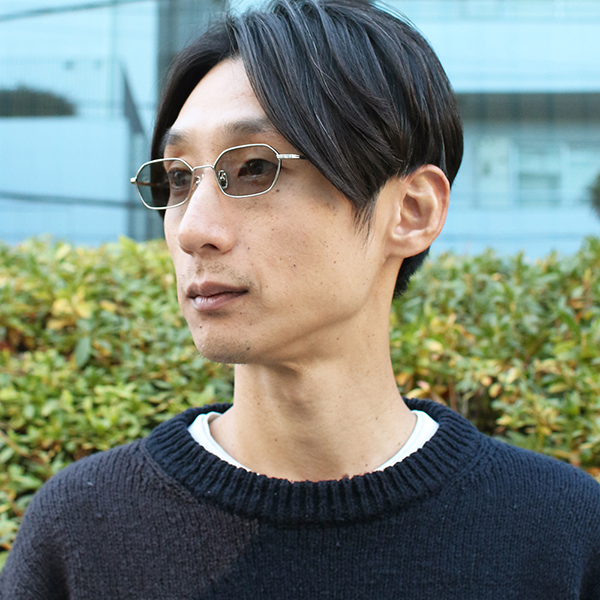 A.D.S.R.◇JASON03⁄メガネ⁄-⁄メタル⁄SLV⁄CLR⁄メンズ A.D.S.R.◇