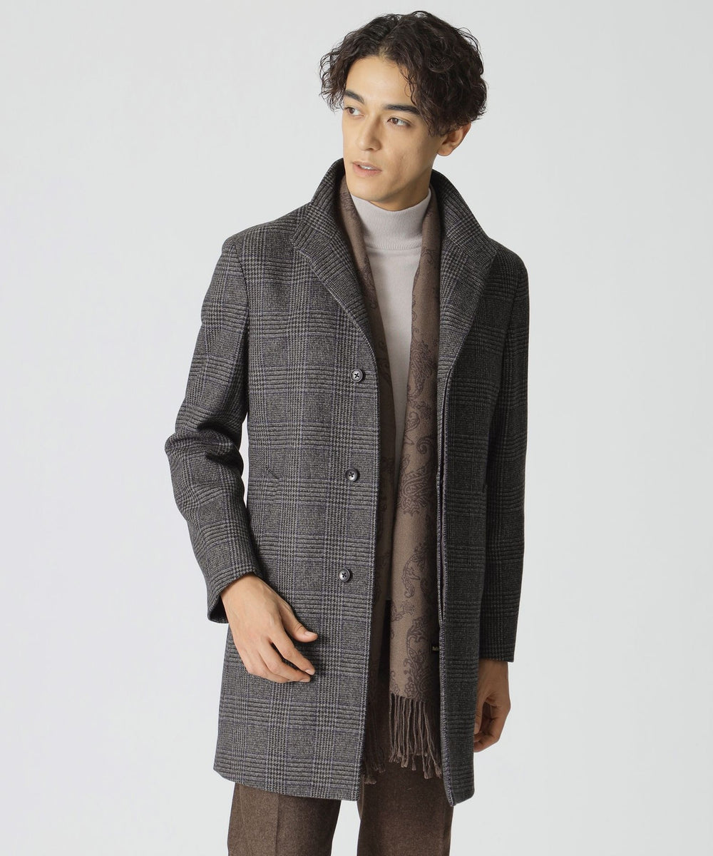 希少 90s 本国ライン ポールスチュアート チェスターコート ウール