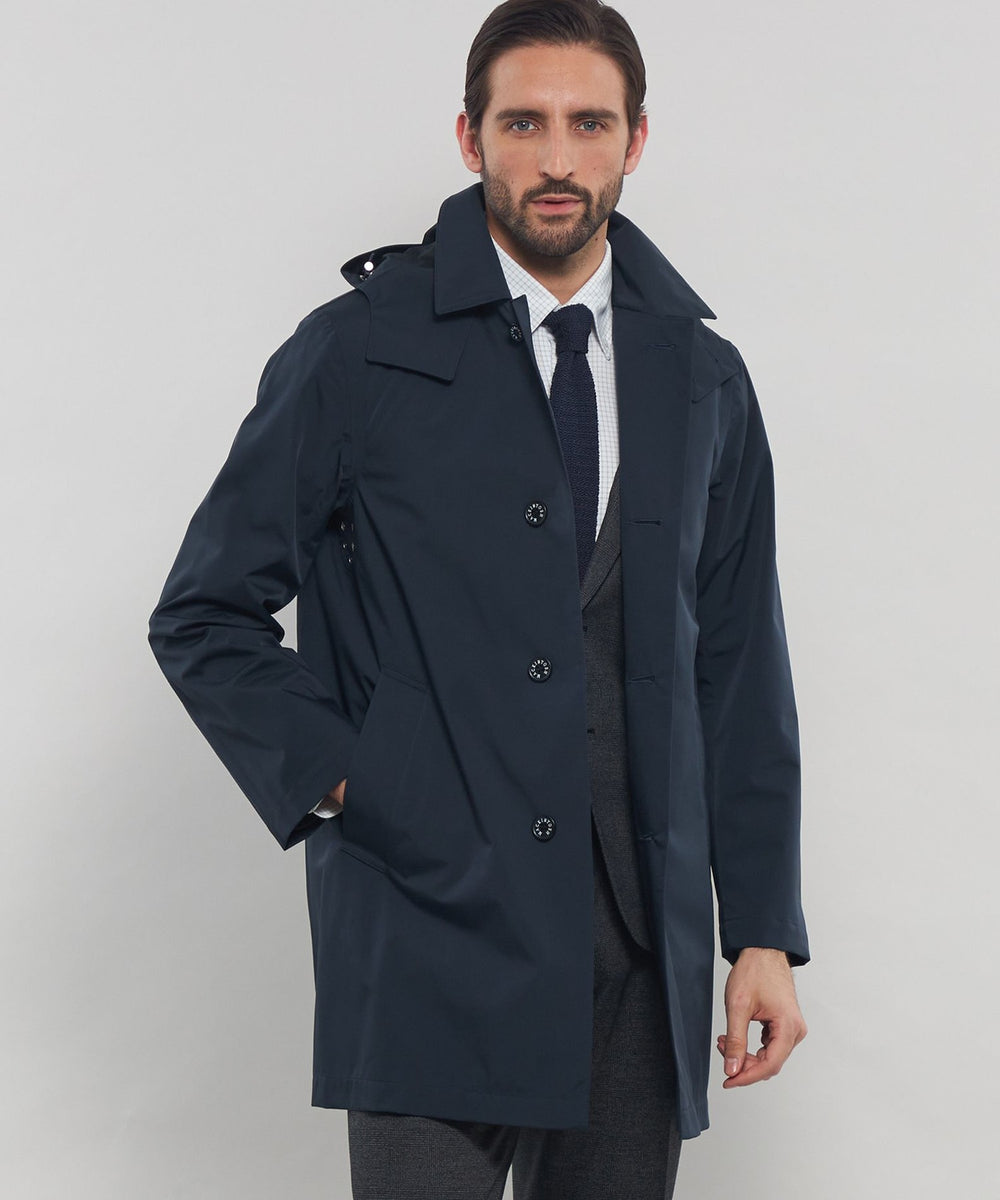 ステンカラーフーデットコート(コート)｜MACKINTOSH LONDON