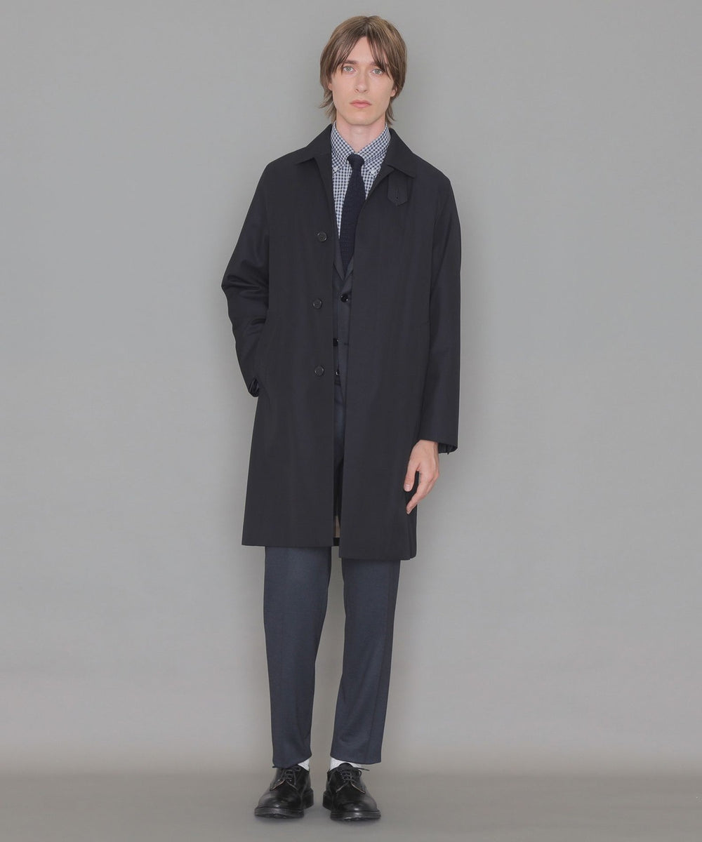 LEON掲載】【DUNFORD】ギャバジンステンカラーコート(コート