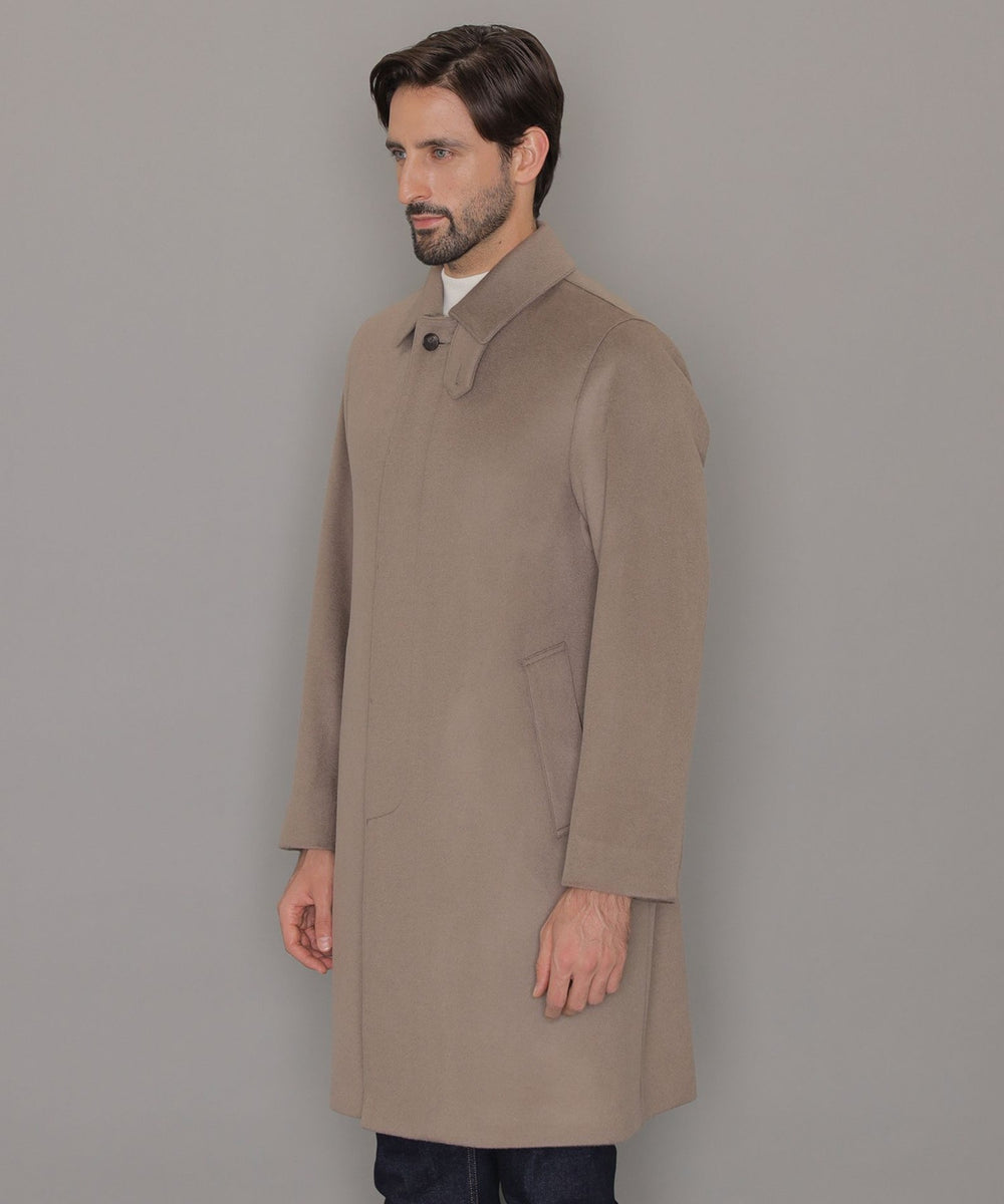 DUNFORD】ウールカシミヤビーバーステンカラーコート(コート