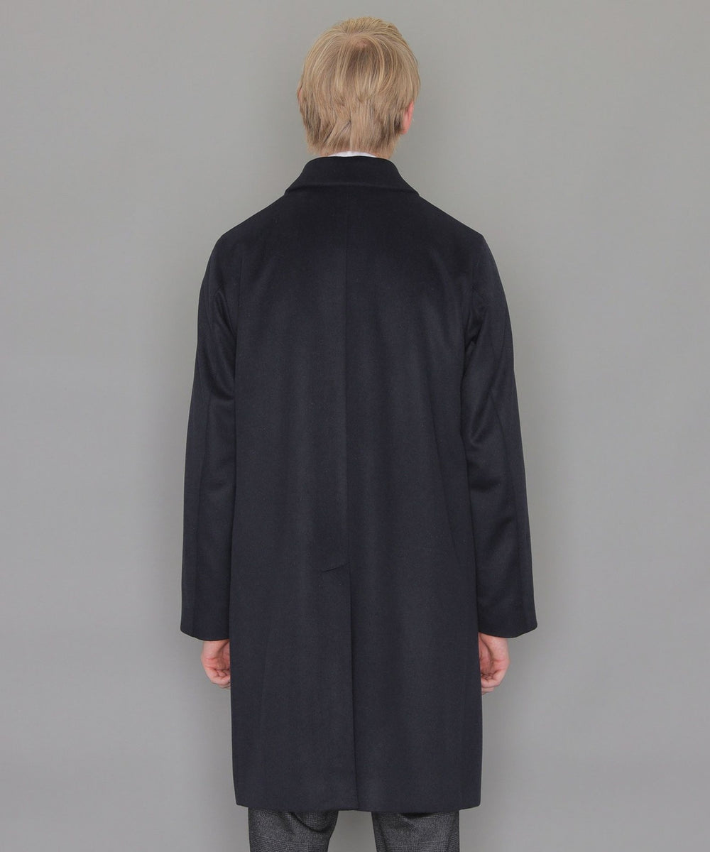 DUNFORD】ウールカシミヤビーバーステンカラーコート(コート