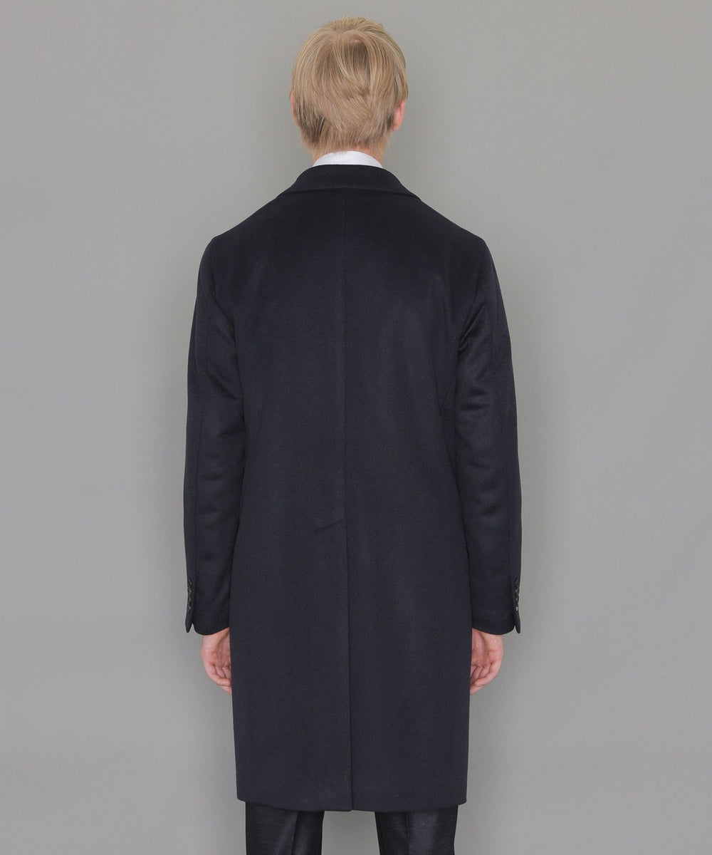 ウールカシミヤビーバーチェスターフィールドコート(コート