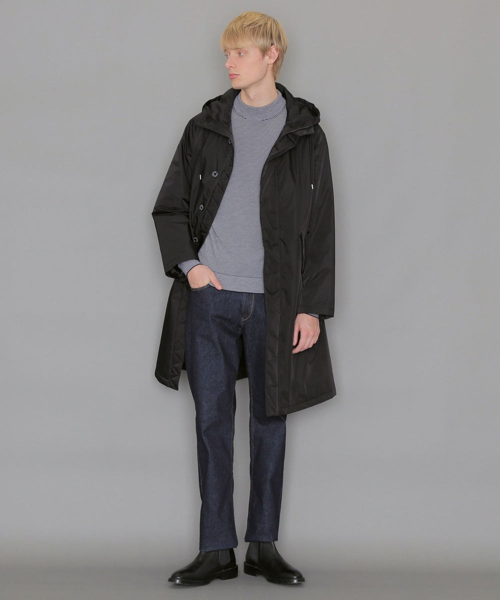 LEON掲載】【PlimaLoft】高密度ポリエステルフーデットアウター(コート