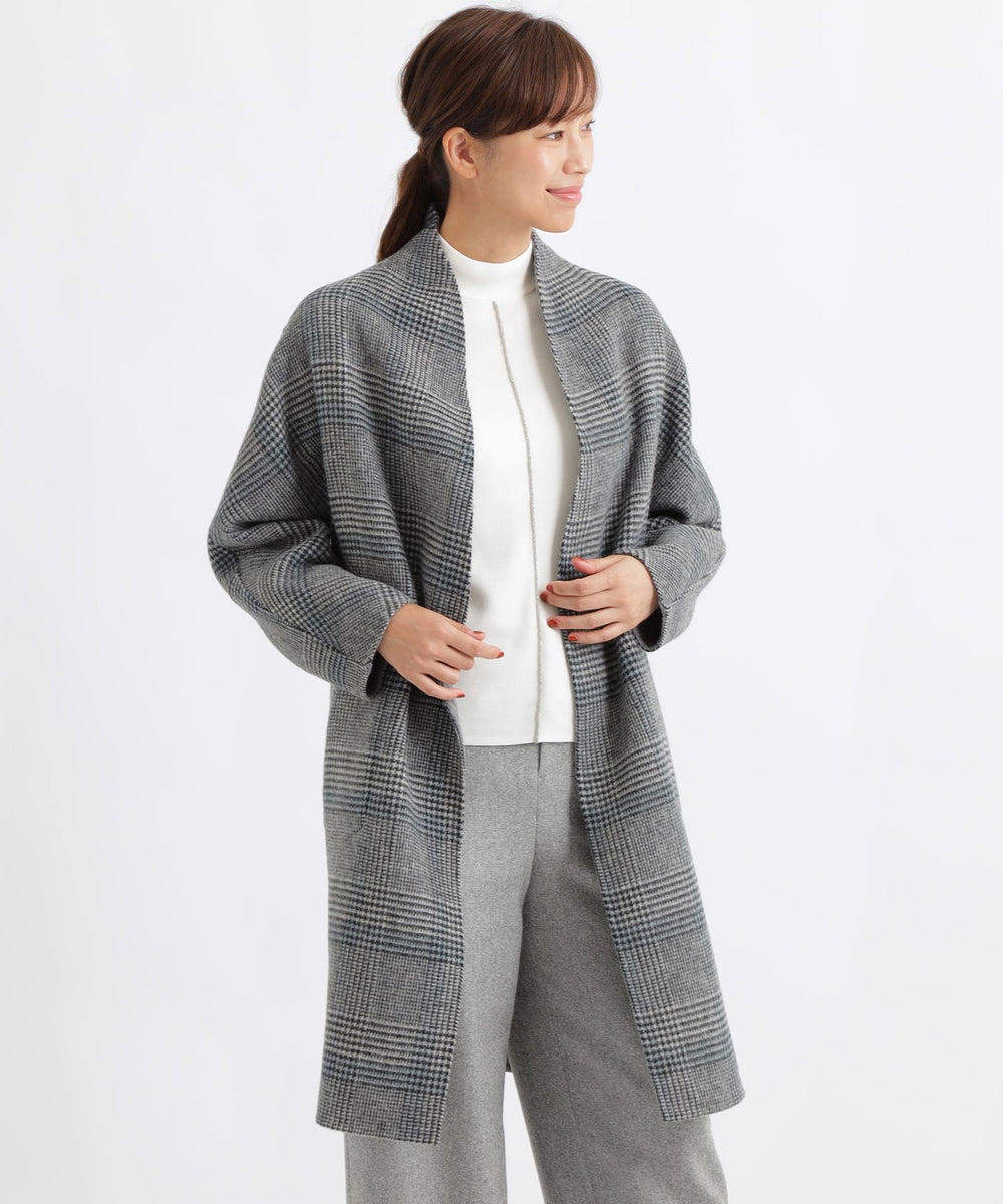 リバーシブル】ウールリバーコート(コート)｜TRANS WORK(トランス