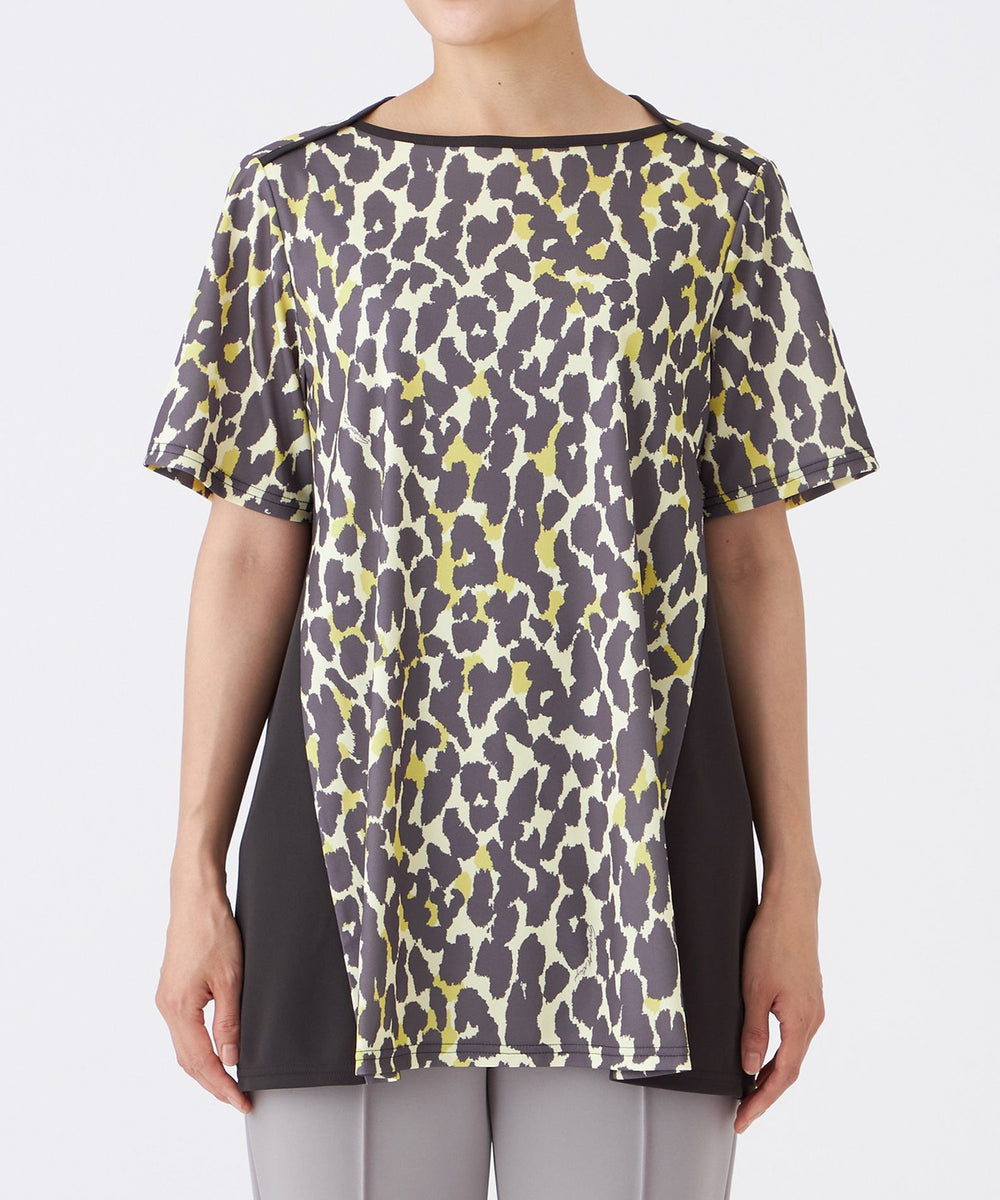 接触冷感】【マシンウォッシャブル】パンサードットチュニック