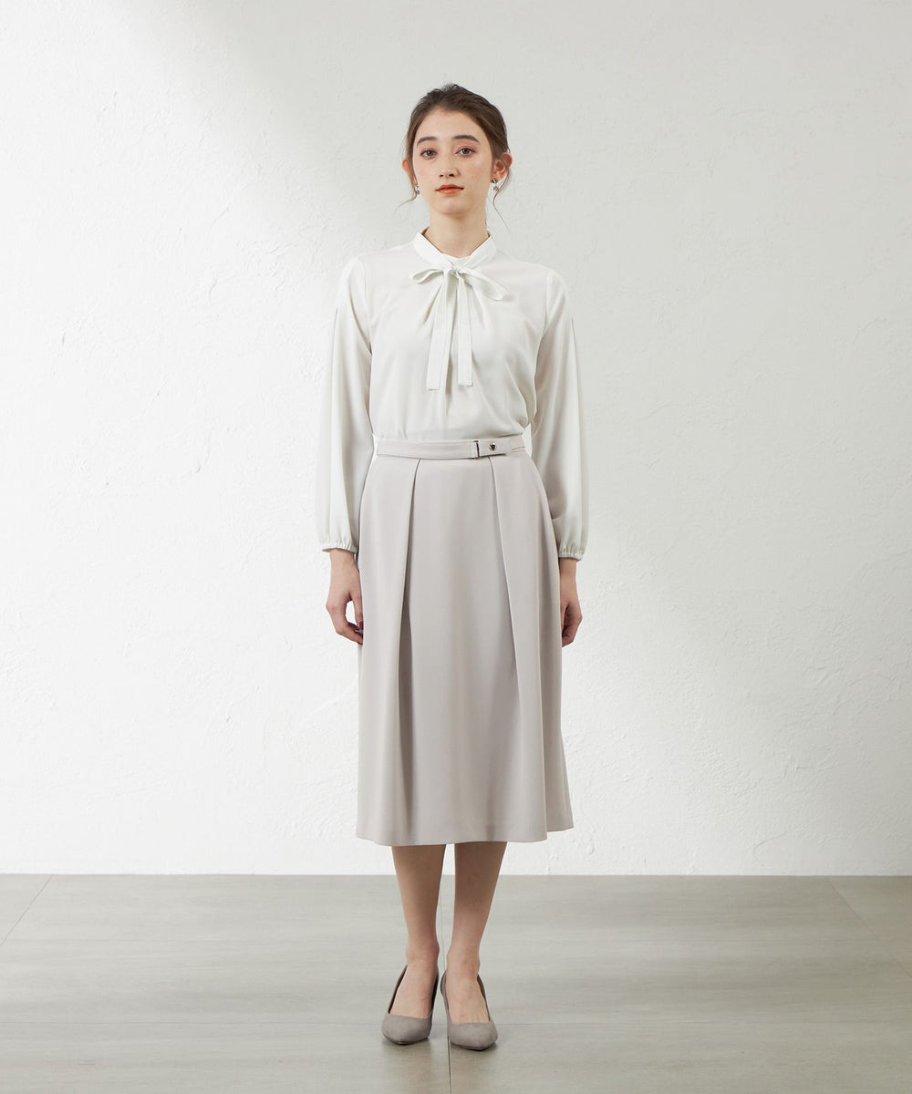 トリアセテートコンパクトAラインスカート(スカート)｜AMACA(アマカ)の