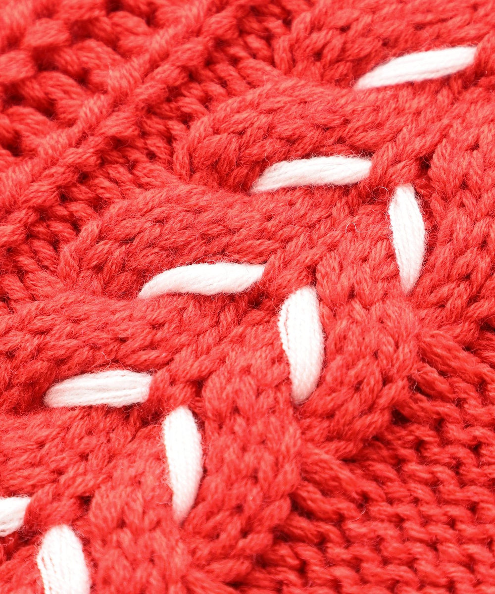 アクセントケーブルニット(トップス)｜CAST:(キャスト コロン)の