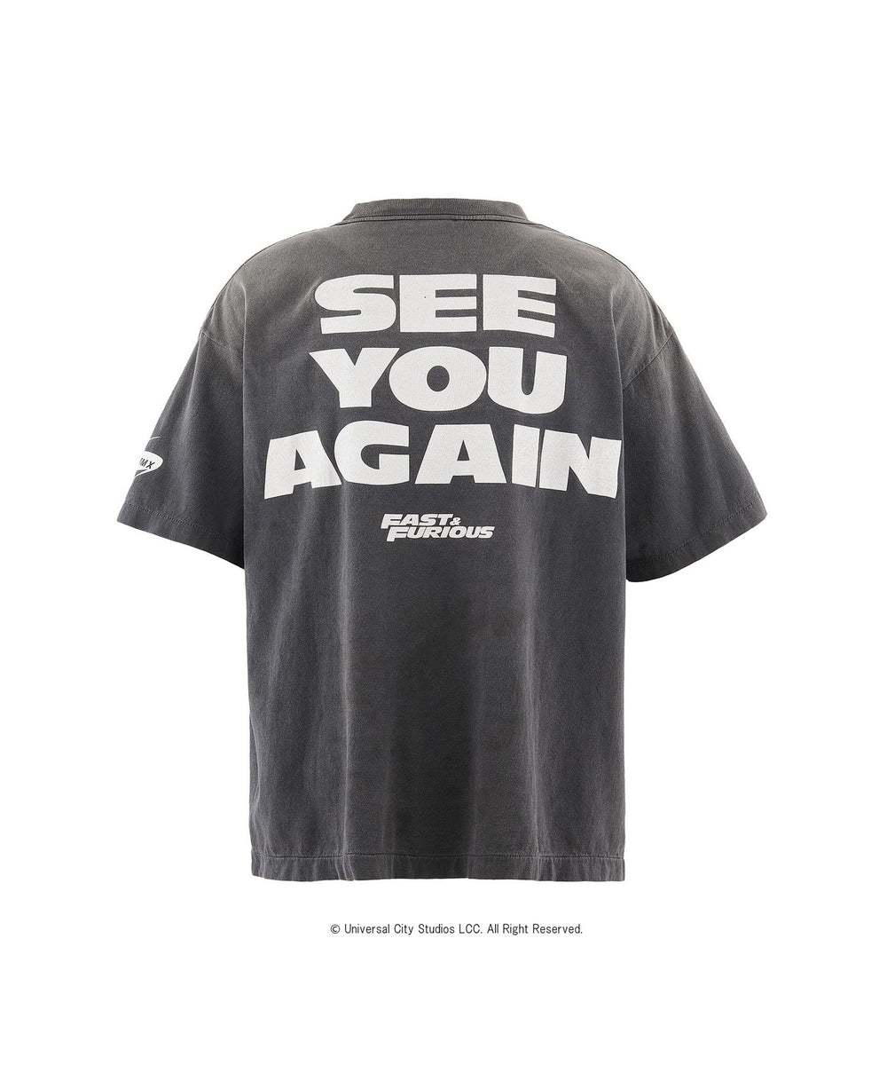 SAINT Mxxxxxx/セントマイケル】× FAST&FURIOUS Tシャツ FURIOUS 7 SM