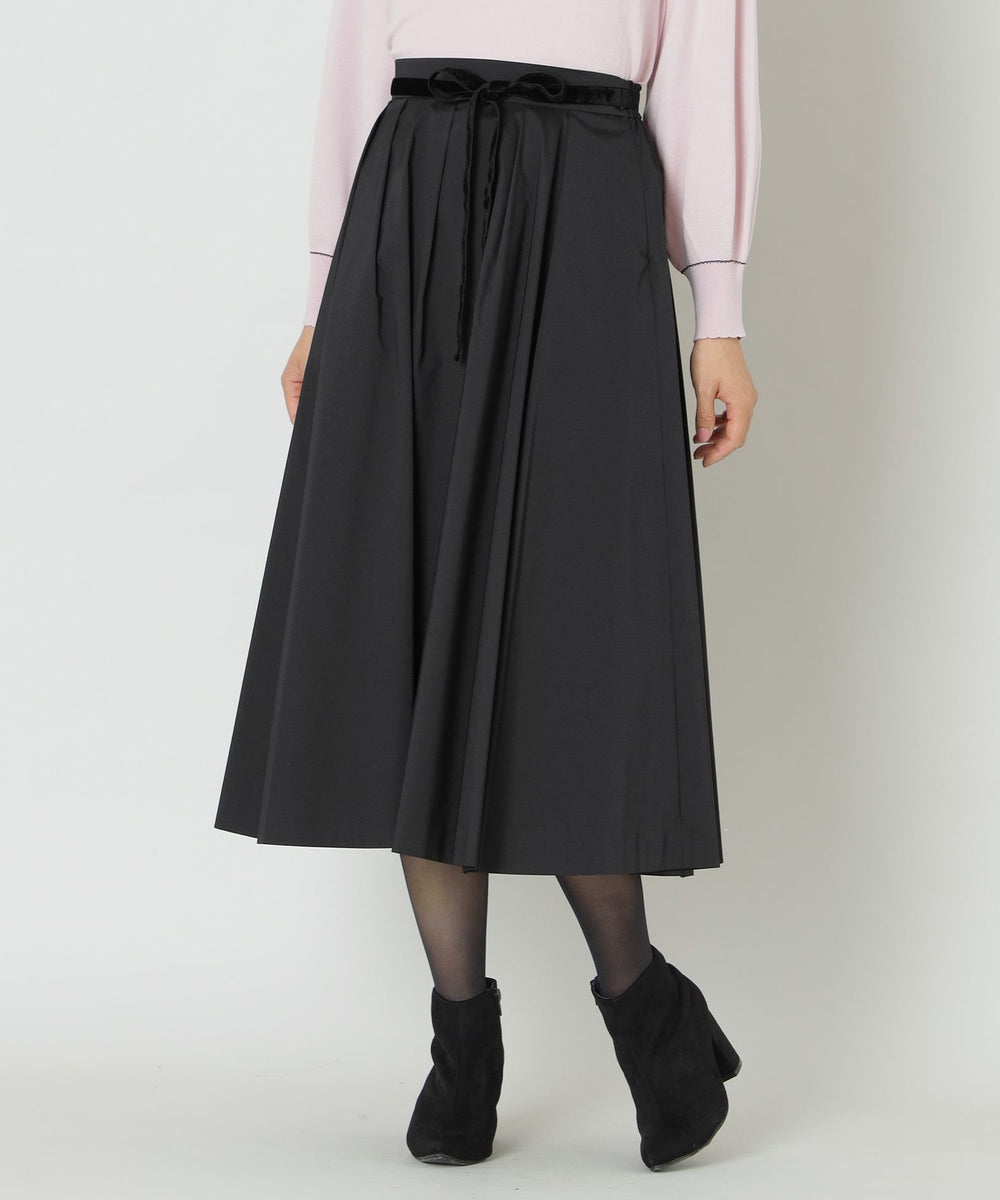 大人百花 掲載】マイクロタフタ タックスカート(スカート)｜TO BE CHIC