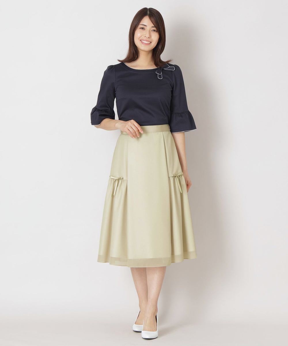 ライトエアリー リボンスカート(スカート)｜TO BE CHIC(トゥー ビー