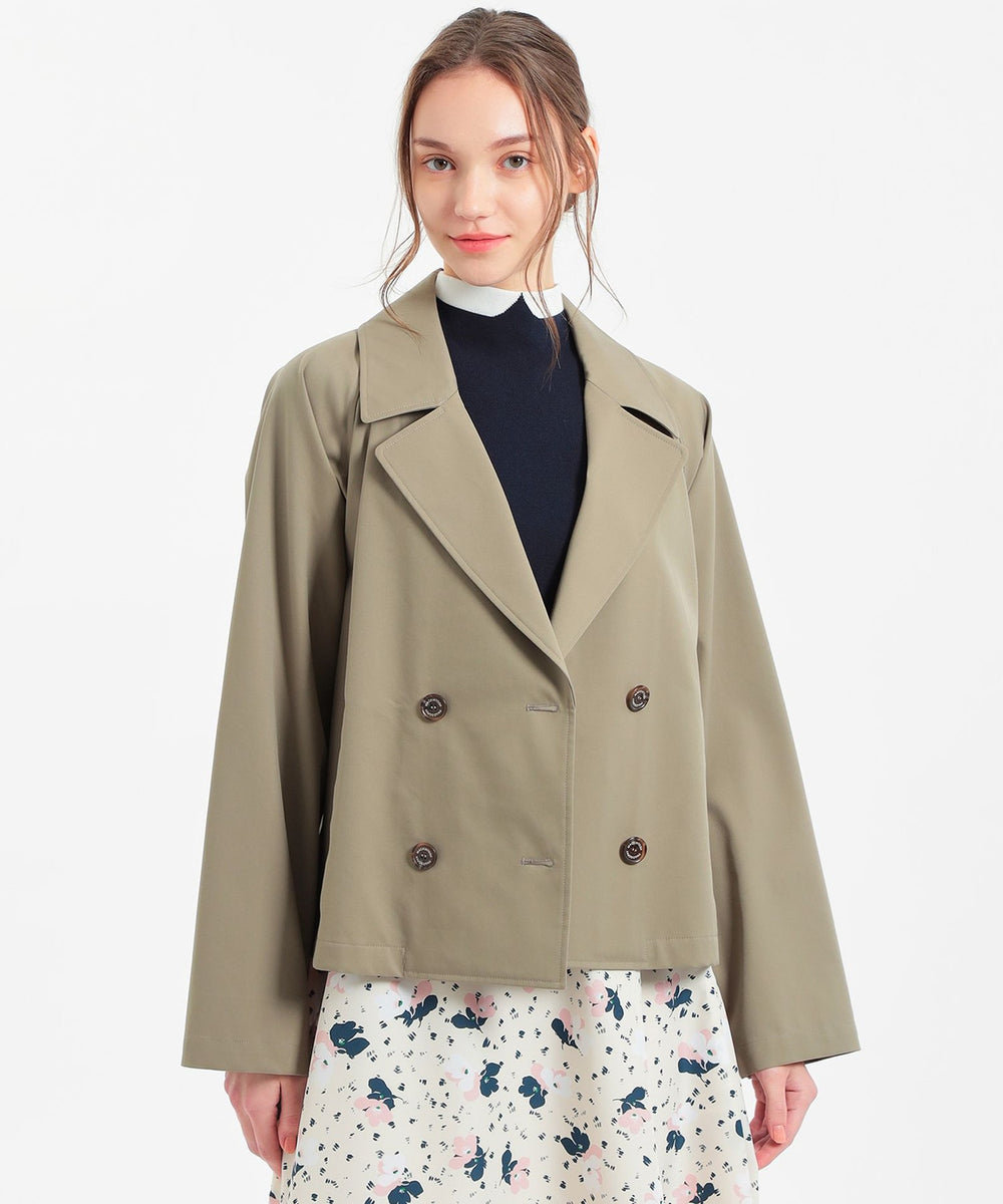 ビームスf別注mackintosh コート36 オリーブグリーン