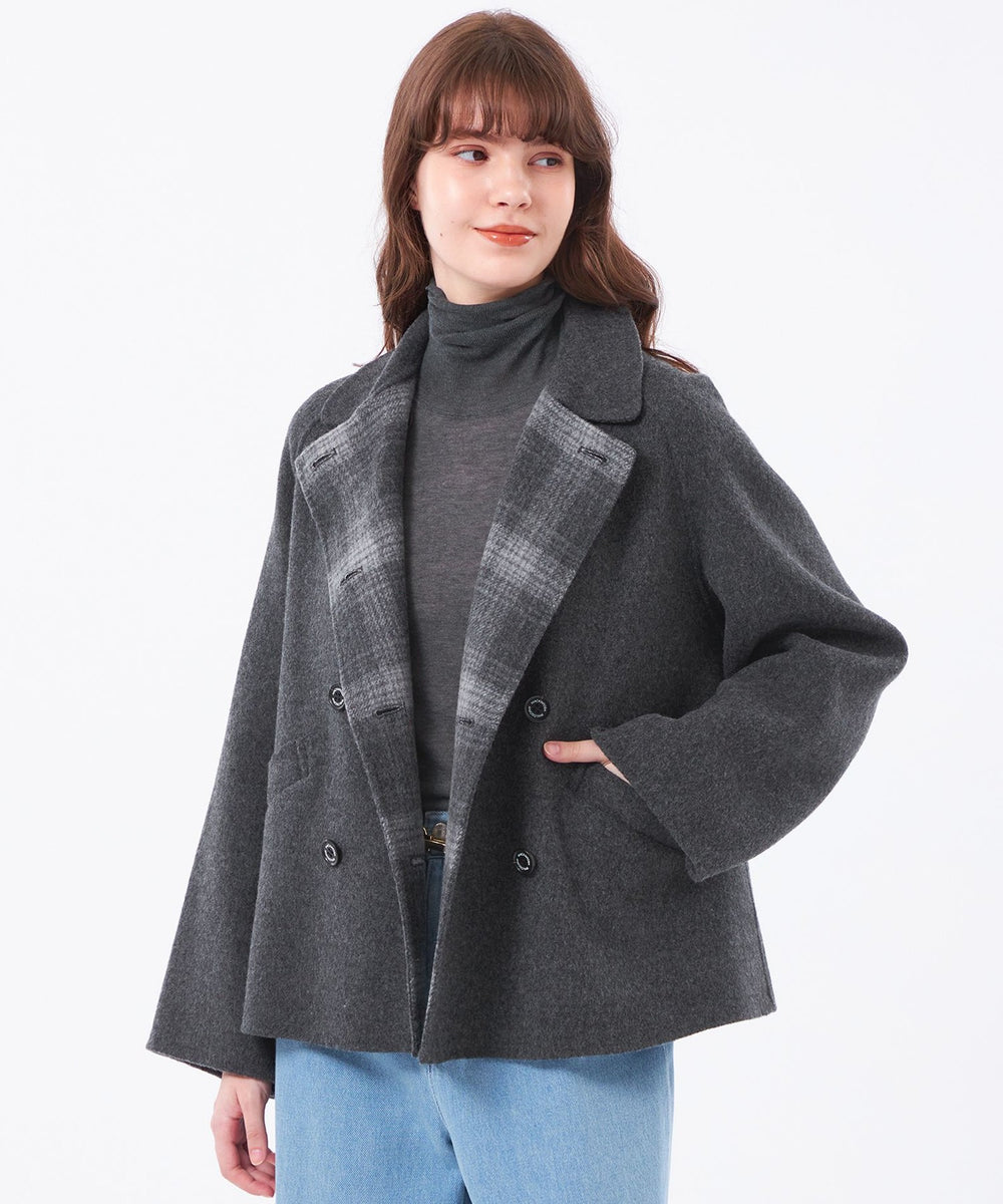 WEB&一部店舗限定】ウールリバーショートPコート(コート)｜MACKINTOSH