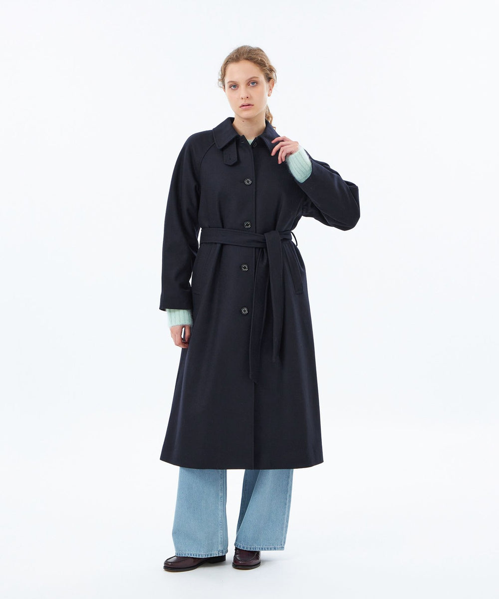 WEB&一部店舗限定】メルトンベルテッドコート(コート)｜MACKINTOSH