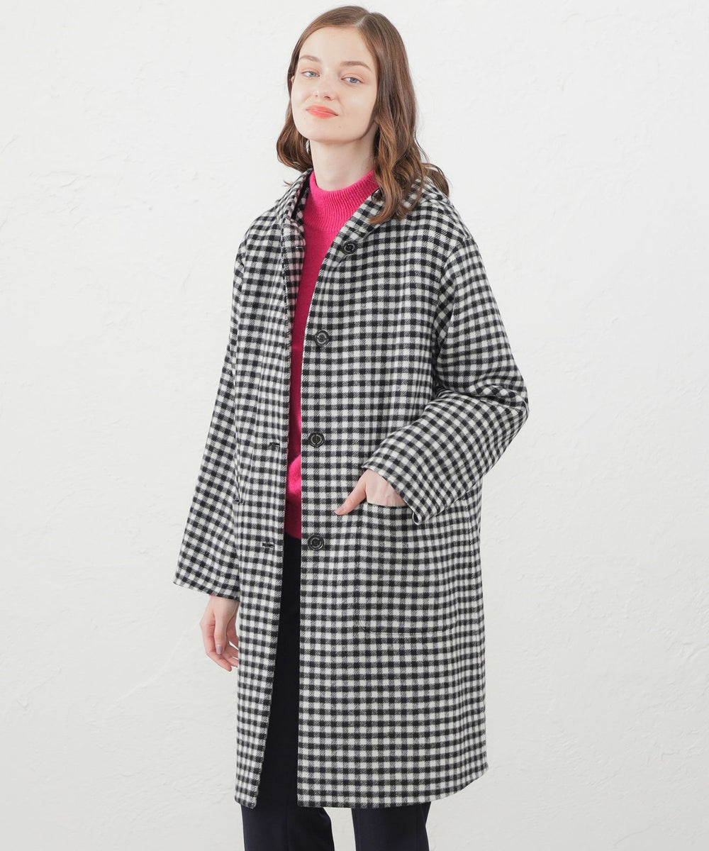 シェパードチェックフーデッドコート(コート)｜MACKINTOSH PHILOSOPHY