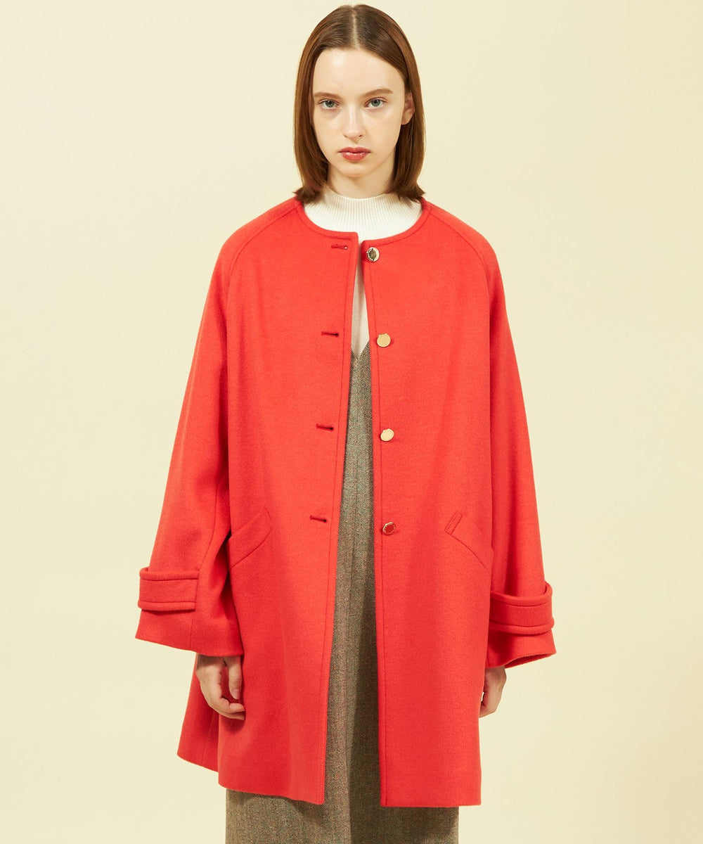 WELBURY NO COLLAR(ウェルベリーノーカラー)】(コート)｜MACKINTOSH