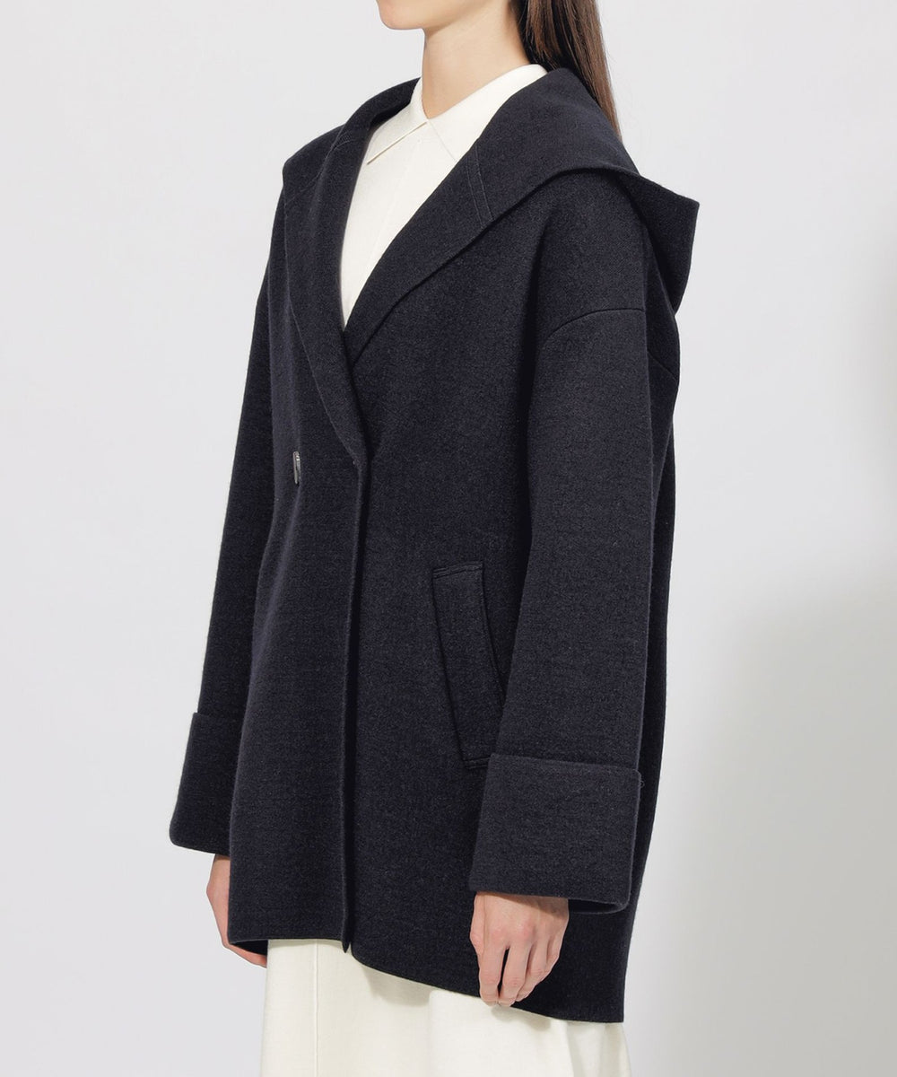 フーデッドコクーン ニットコート(コート)｜EPOCA(エポカ)の