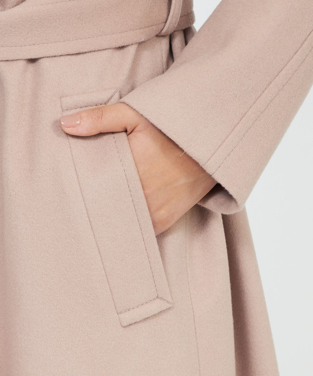 ジーロンラムウール ベルテッドロングコート(コート)｜EPOCA(エポカ)の