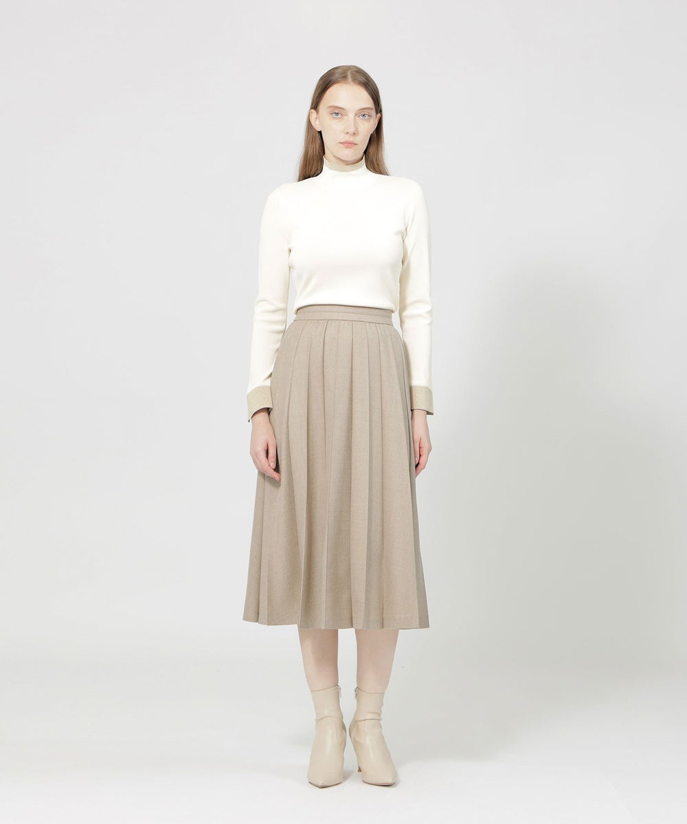 ストレッチウールフラノ プリーツスカート(スカート)｜EPOCA(エポカ)の