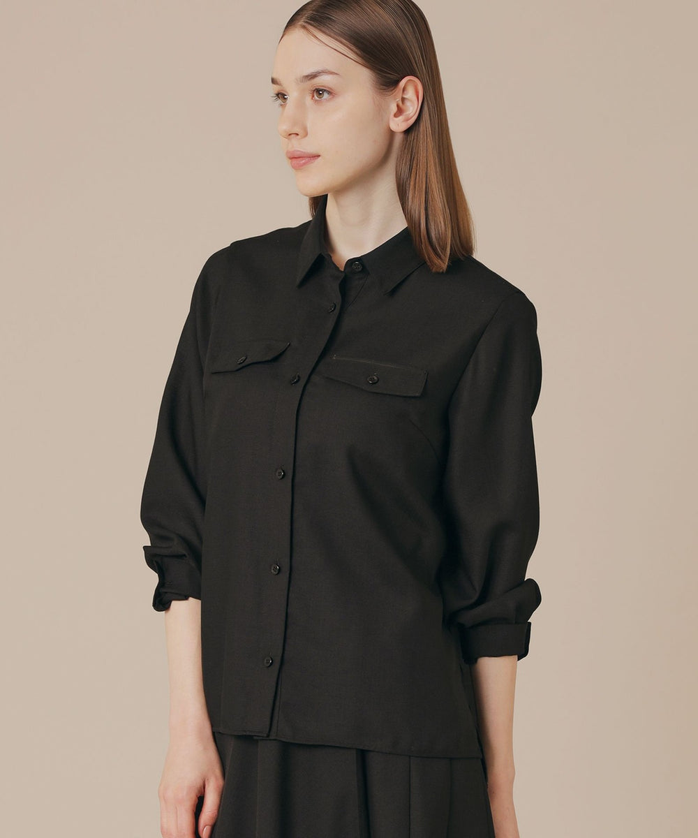 ウォッシャブルウールビエラブラウス(トップス)｜MACKINTOSH LONDON