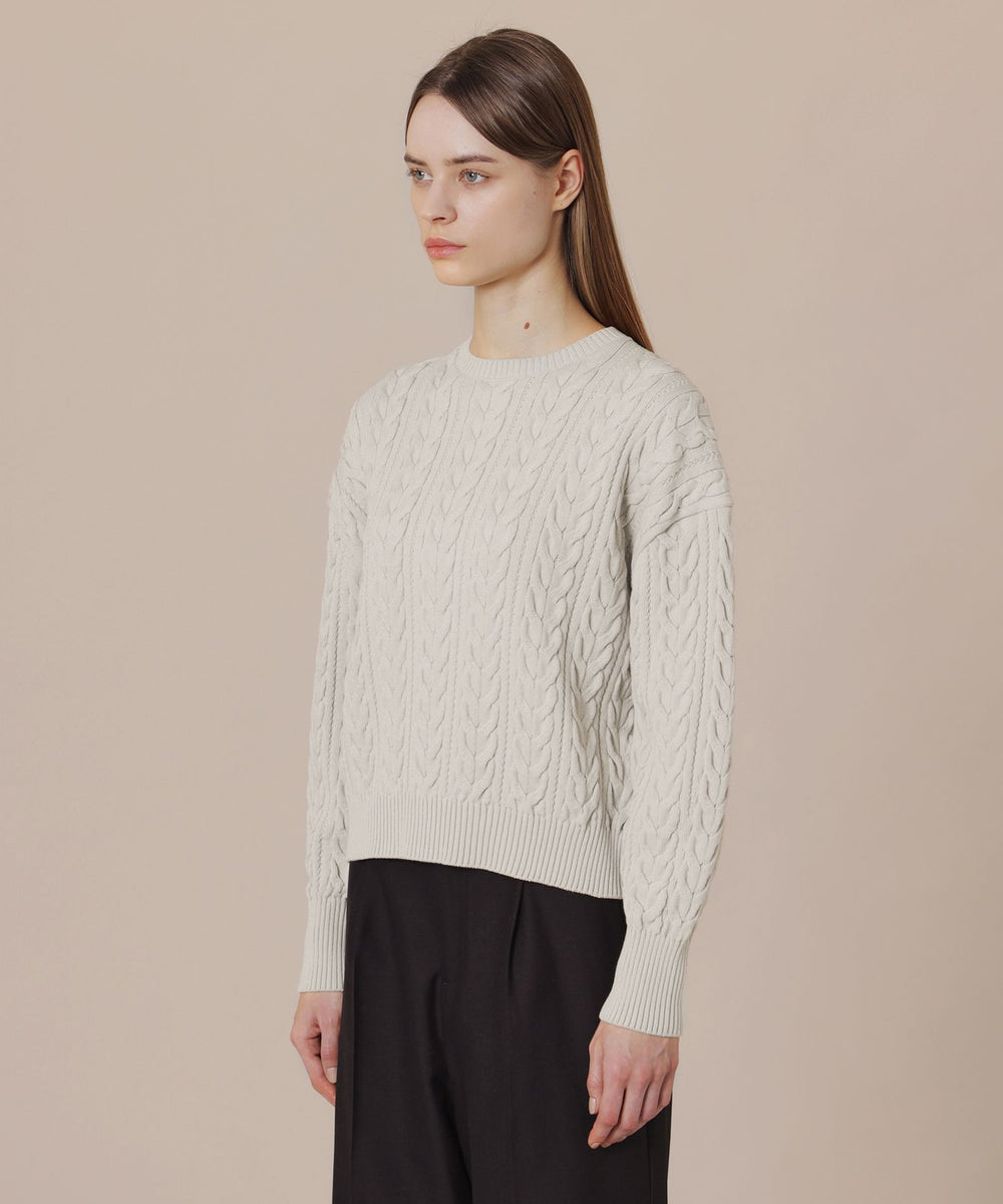 ケーブルニットプルオーバー(トップス)｜MACKINTOSH LONDON