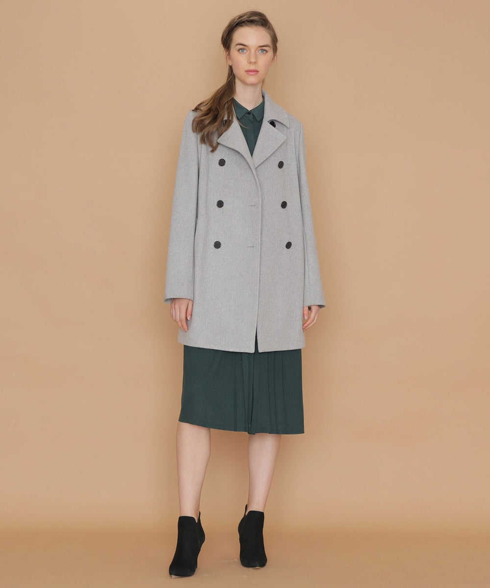 エクラ掲載】【KEIGHLEY/キースリー】ファインウールメルトンコート